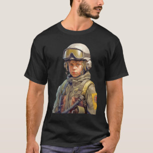 Innocent Valour The Courageous Journey of a Young T-Shirt
