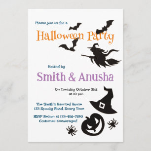 Innovation Adult Halloween Party Program – Custom  Programme