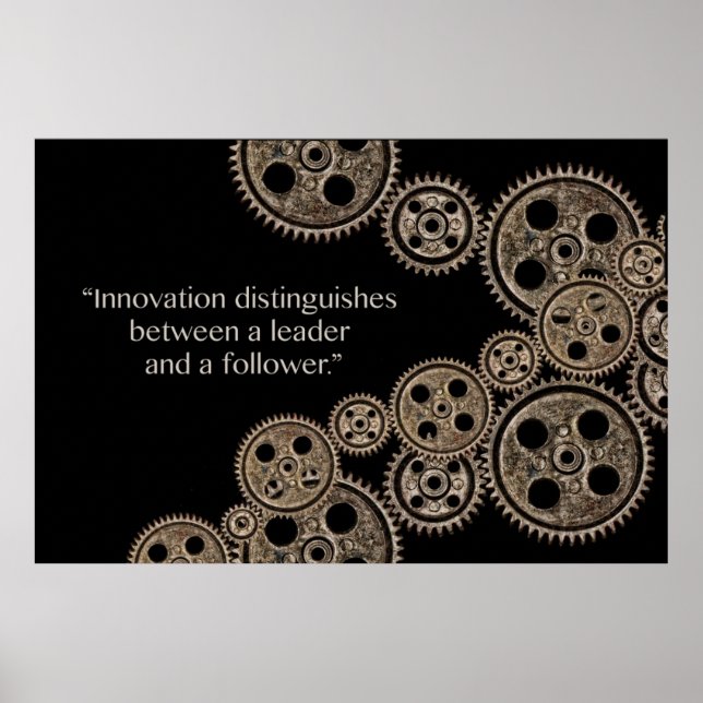 Innovation distinguishes poster (Front)