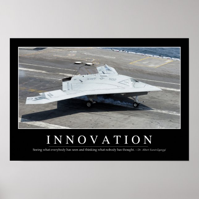 Innovation: Inspirational Quote 1 Poster (Front)
