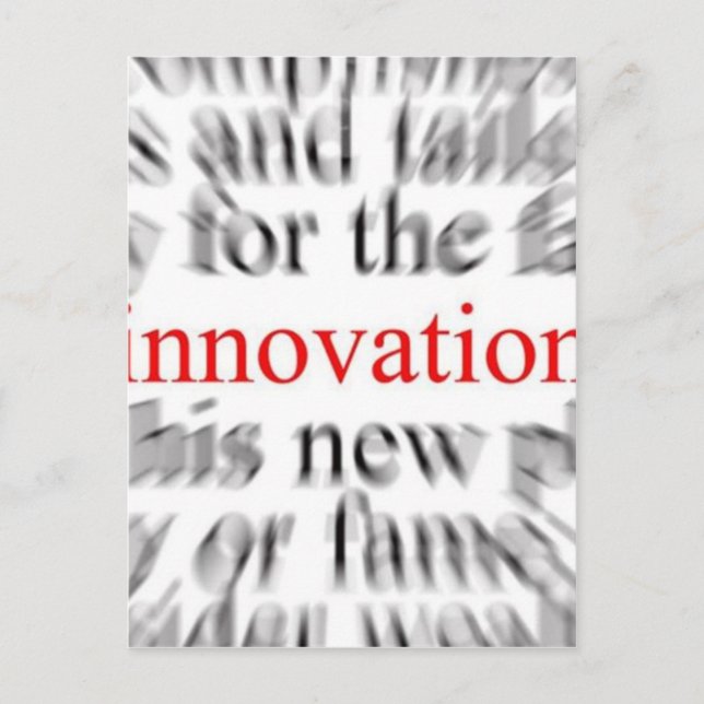 Innovation Postcard (Front)