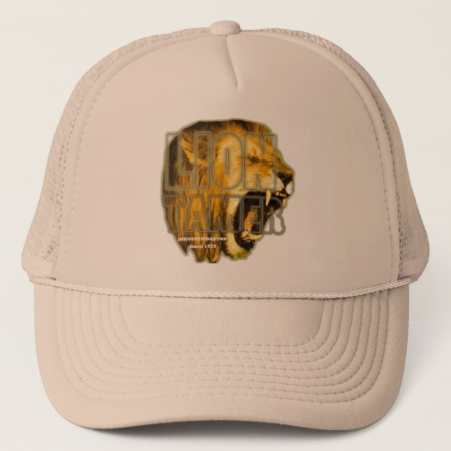 InnovativDezynz's "LION TAMER" Hat (Front)