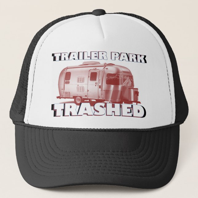 InnovativDezynz's "TRAILER PARK TRASHED" Caps (Front)
