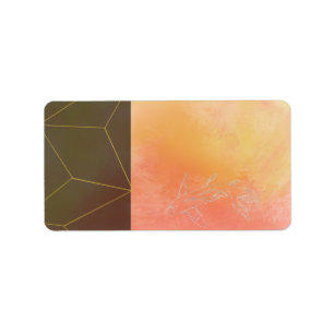 Innovative Horizontal Abstract Return Labels