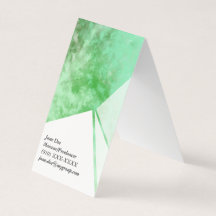 Innovative Vertical Abstract Business Cards
