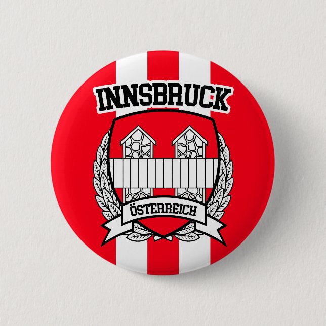 Innsbruck 6 Cm Round Badge (Front)