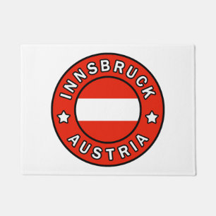 Innsbruck Austria Doormat