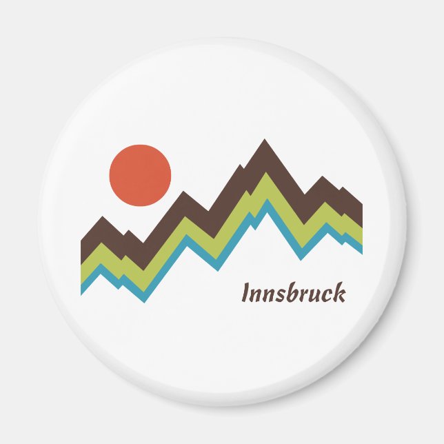 Innsbruck Austria Magnet (Front)