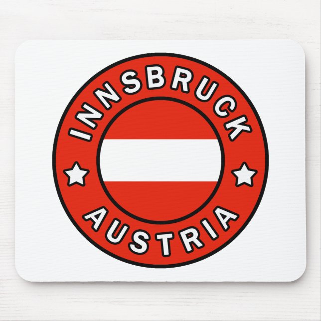 Innsbruck Austria Mouse Pad (Front)