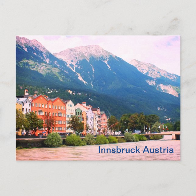 Innsbruck Austria Postcard (Front)