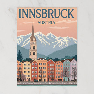 INNSBRUCK, AUSTRIA POSTCARD