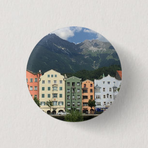 Innsbruck Austria’s city in Tyrol 3 Cm Round Badge