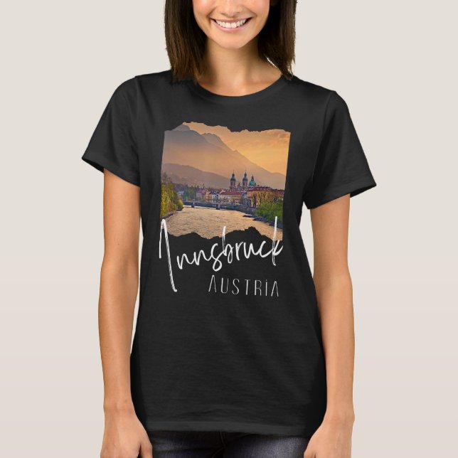 Innsbruck Austria T-Shirt (Front)