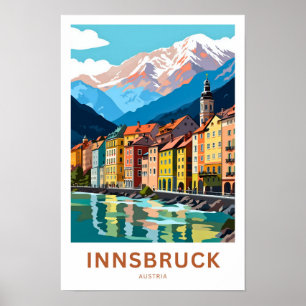 Innsbruck Austria Travel Print