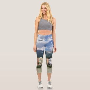 Innsbruck, city in the Alps Capri Leggings