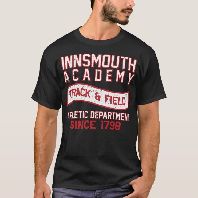 Innsmouth Academy - Athletics Department - Track   T-Shirt (Front)
