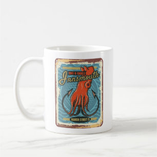 Innsmouth Bait and Tackle Fishing Lovecraft Coffee Mug