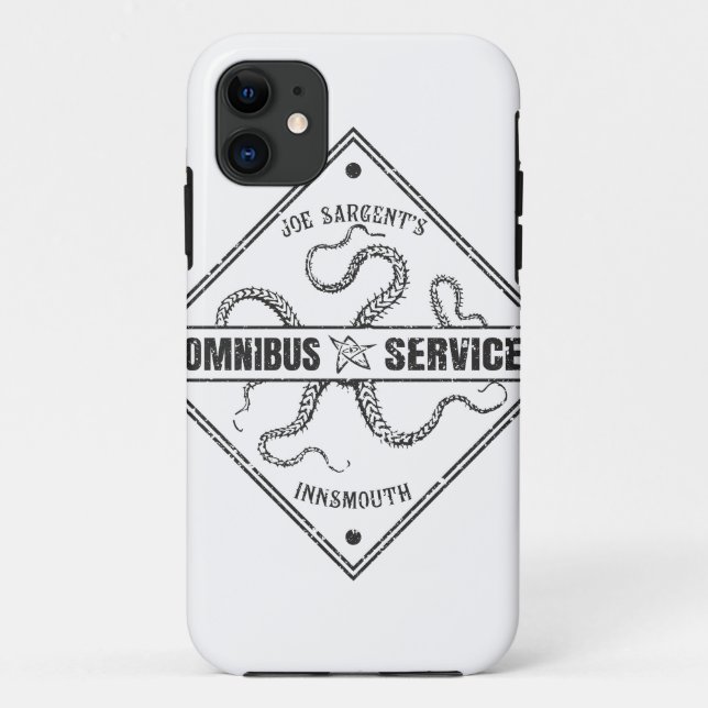 Innsmouth Bus Service Joe Sargent Case-Mate iPhone Case (Back)