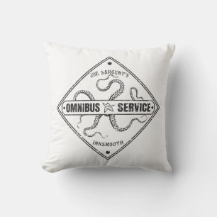 Innsmouth Bus Service Joe Sargent Cushion
