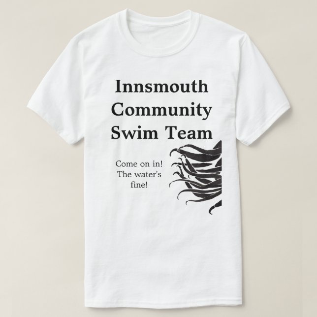 Innsmouth Community Swim Team Shirts (Design Front)
