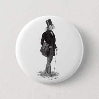 Innsmouth lovecraft gentleman 6 cm round badge
