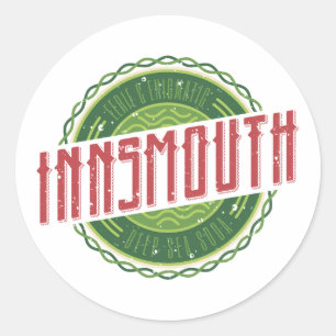 Innsmouth Lovecraft Soda Soft Drink Classic Round Sticker