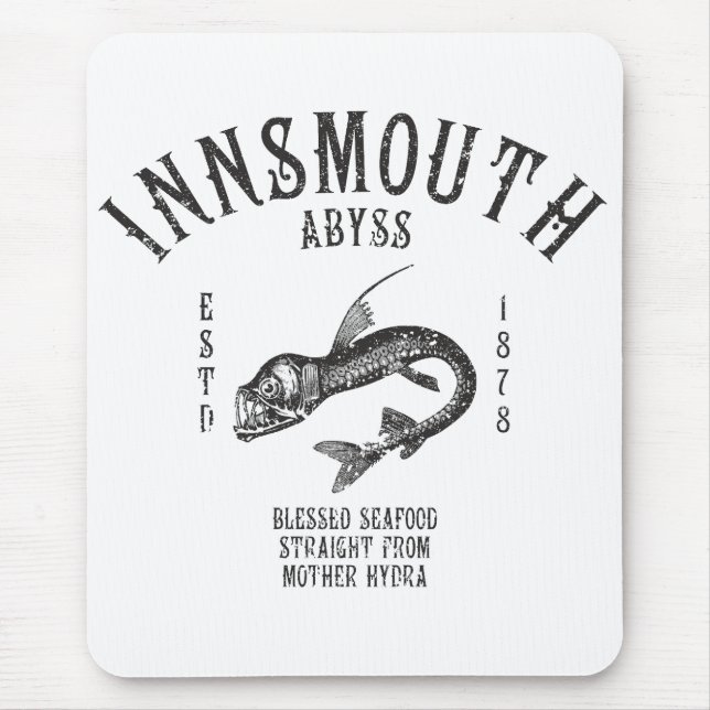 Innsmouth Seafood Deep-sea Fish Viperfish Mouse Pad (Front)