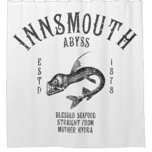 Innsmouth Seafood Deep-sea Fish Viperfish Shower Curtain