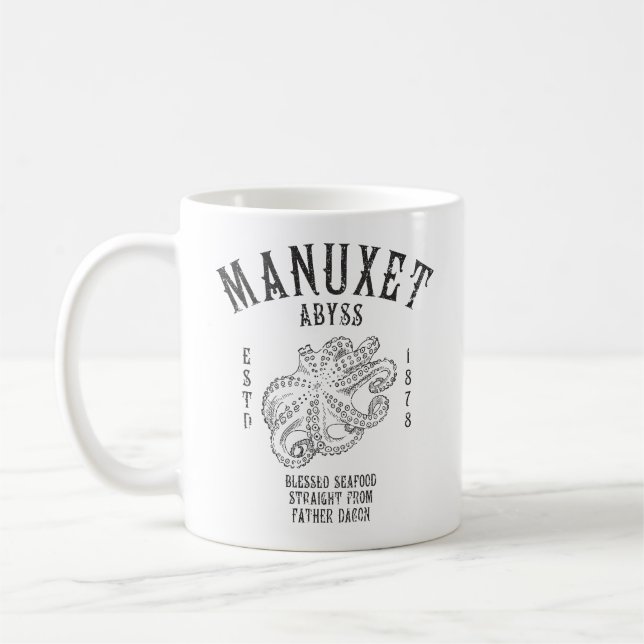 Innsmouth Seafood Deep-sea Squid Octopus Coffee Mug (Left)