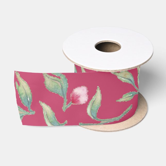 Innuendo Pink Wedding Satin Ribbon (Spool)