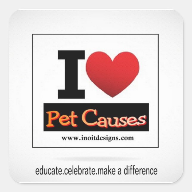 Inoit Designs Square Sticker (Front)