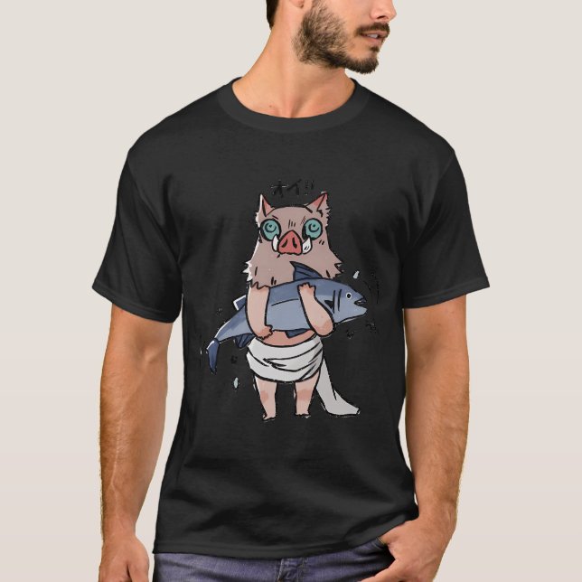 Inosuke fishing T-Shirt (Front)
