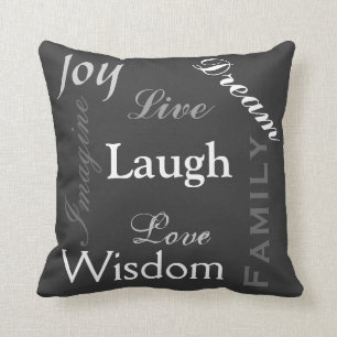 Inpirational Words Cushion