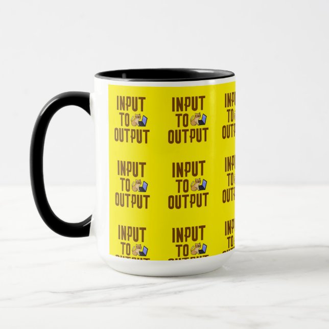 Input to Output Mug (Left)