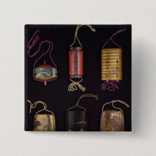 Inro Cases 15 Cm Square Badge