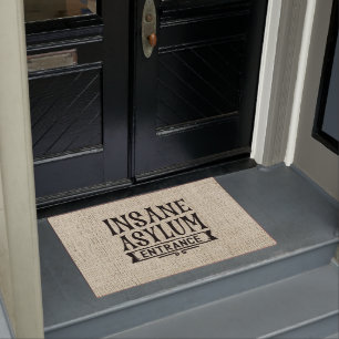 Insane Asylum  Doormat