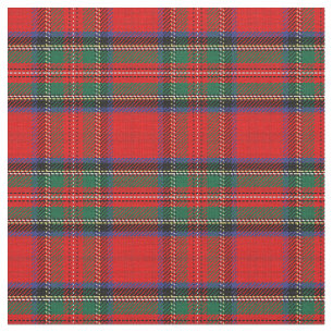 Insane beautiful Scottish patterns Christmas green Fabric