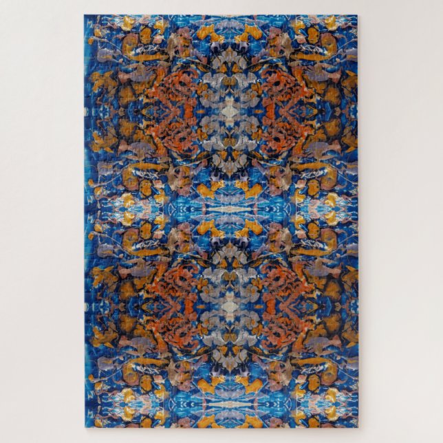 Insane Challenge Abstract Kalaesdoscope Mosaic Jigsaw Puzzle (Vertical)