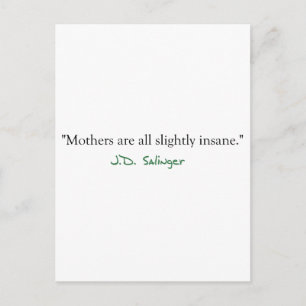 Insane Mothers Postcard