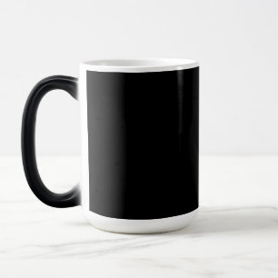 Insanely Black CUSTOMIZABLE Morphing Mug