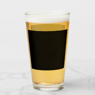 Insanely Black (The Darkest Black) Beer Glass