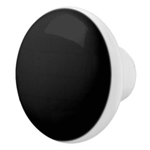 Insanely Black (The Darkest Black) CUSTOM Ceramic Knob