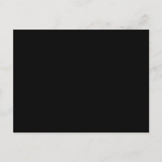 Insanely Black (The Darkest Black) CUSTOMIZABLE Postcard