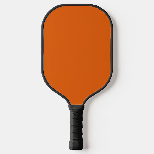Insanely Orange (The Orangest Orange) CUSTOMIZABLE Pickleball Paddle (Back)
