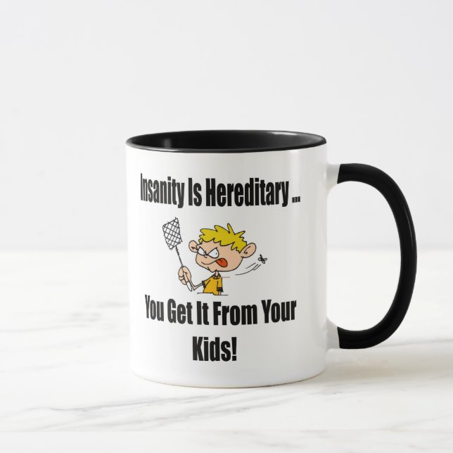 Insanity Funny T-shirts Gifts Mug (Right)