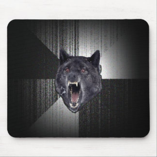 Insanity Wolf Mouse Pad