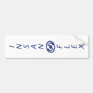 Insanoflex Vertical Bumper Sticker