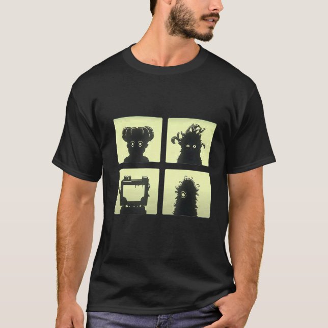 Inscryption Four Scribes Boss Psychological Card G T-Shirt (Front)