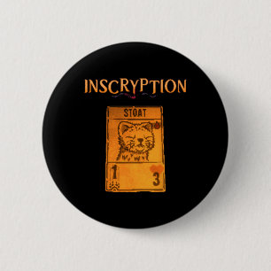 Inscryption Psychological Stoad Card Game Hallowee 6 Cm Round Badge
