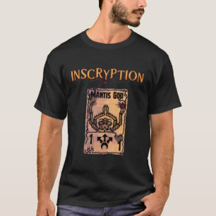 Inscryption Tis God Psychological Horror Card Game T-Shirt